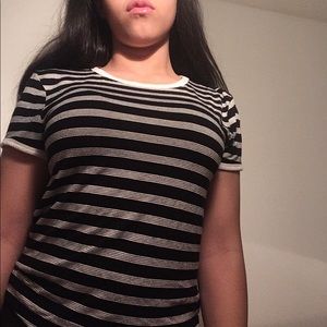 stripped tee